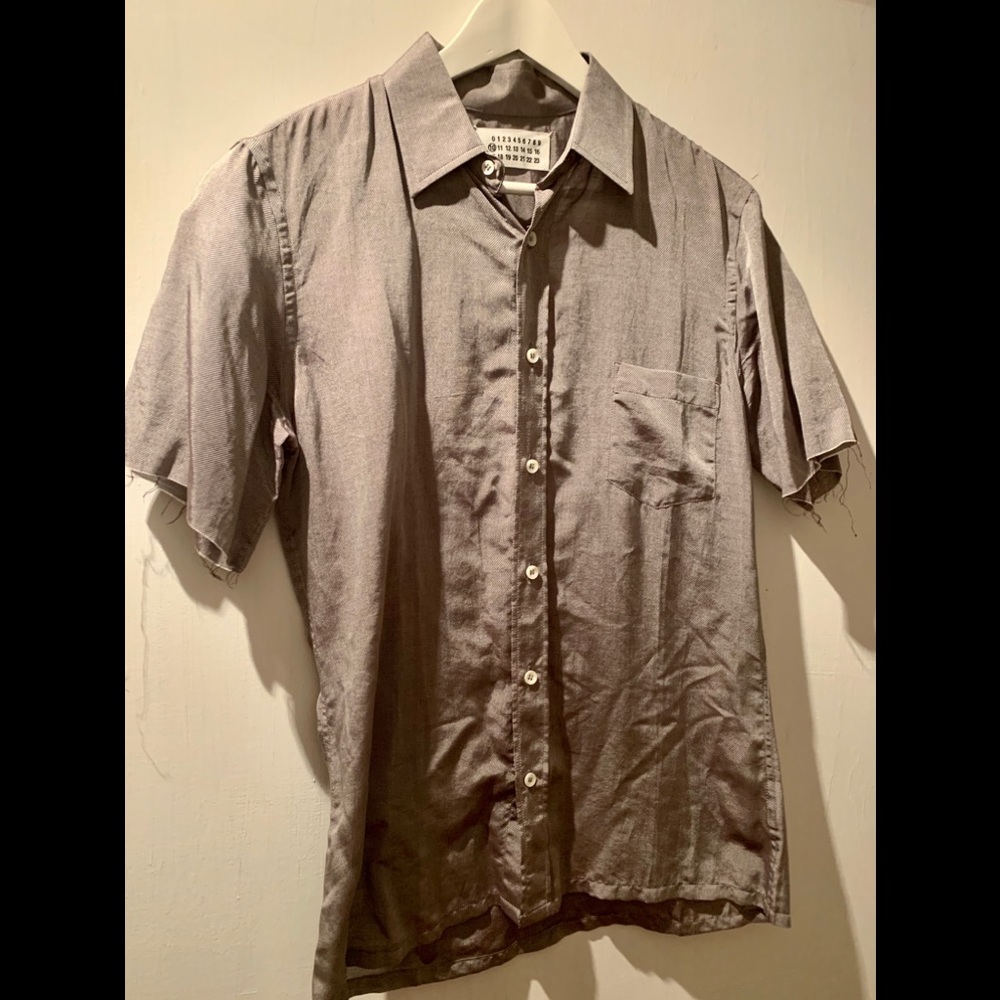 Maison Margiela Men’s Silk Blend Shirt Size S